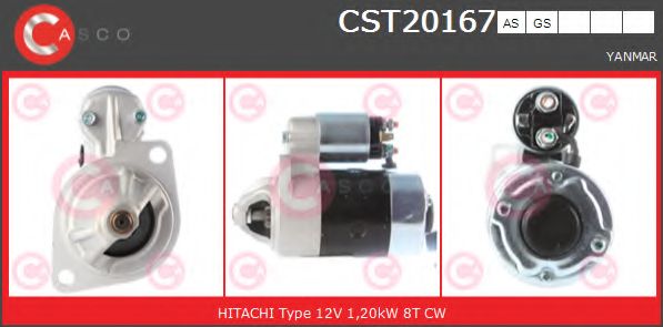 Стартер CASCO CST20167AS