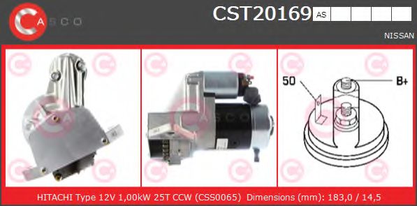 Стартер CASCO CST20169AS