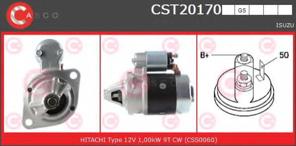Стартер CASCO CST20170GS