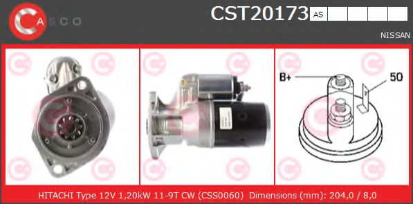 Стартер CASCO CST20173AS