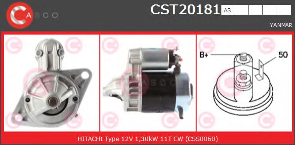 Стартер CASCO CST20181AS