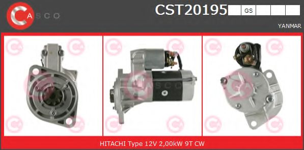 Стартер CASCO CST20195GS