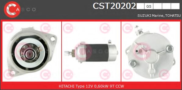 Стартер CASCO CST20202GS