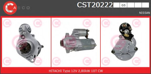 Стартер CASCO CST20222GS
