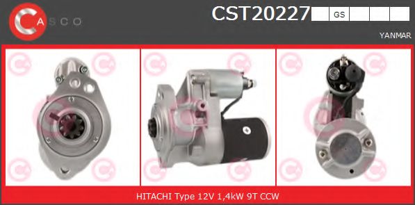 Стартер CASCO CST20227GS