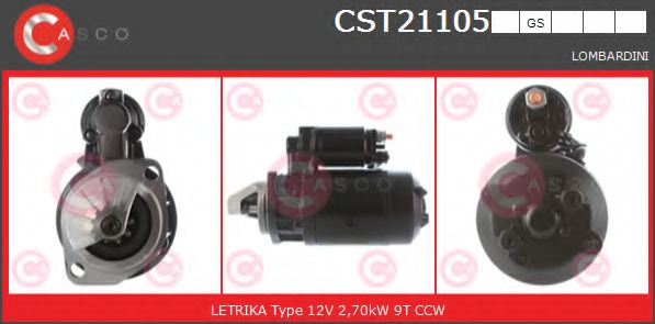 Стартер CASCO CST21105GS