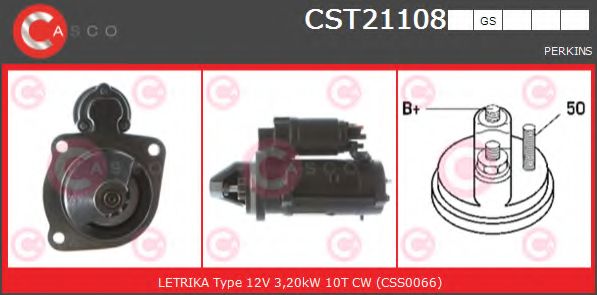 Стартер CASCO CST21108GS