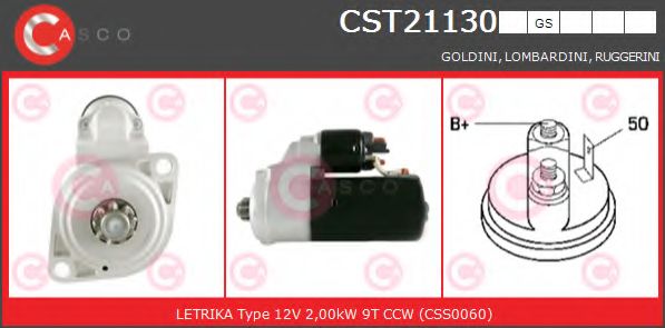 Стартер CASCO CST21130GS