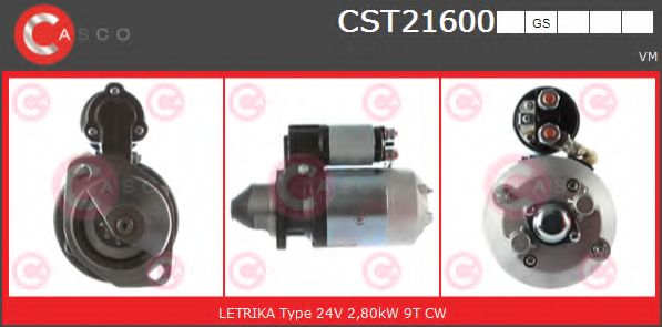 Стартер CASCO CST21600GS