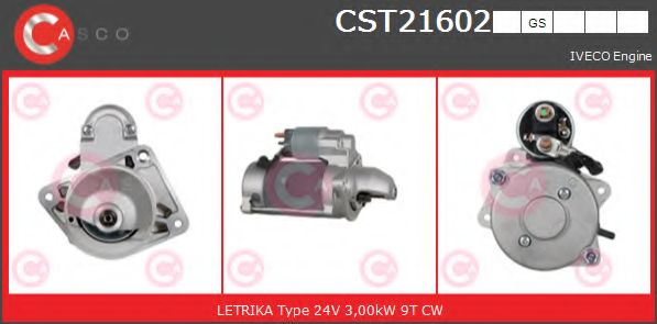 Стартер CASCO CST21602GS