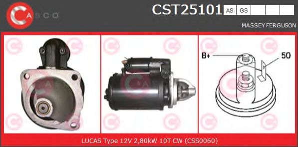 Стартер CASCO CST25101AS