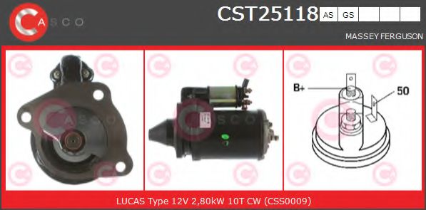 Стартер CASCO CST25118AS