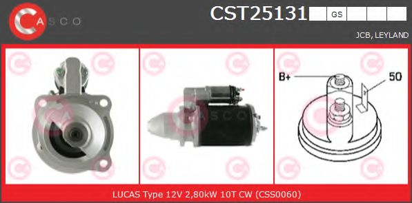 Стартер CASCO CST25131GS