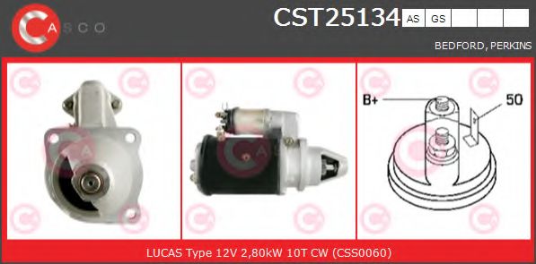 Стартер CASCO CST25134AS