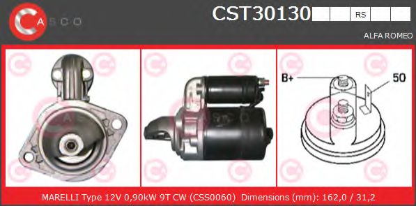 Стартер CASCO CST30130RS