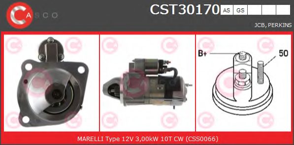 Стартер CASCO CST30170AS