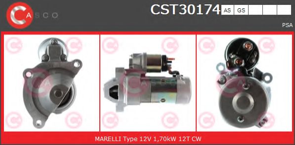 Стартер CASCO CST30174GS