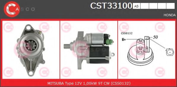 Стартер CASCO CST33100AS