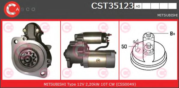Стартер CASCO CST35123AS