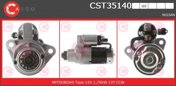 Стартер CASCO CST35140GS