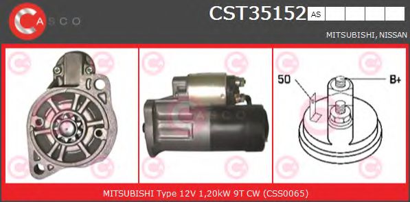 Стартер CASCO CST35152AS