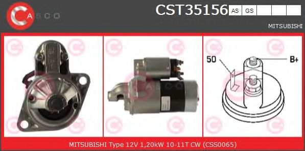 Стартер CASCO CST35156AS