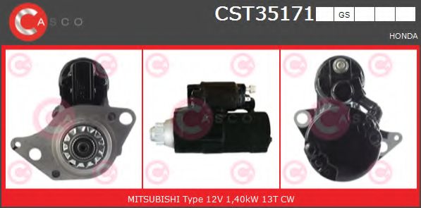 Стартер CASCO CST35171GS