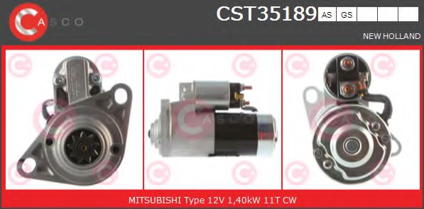 Стартер CASCO CST35189AS