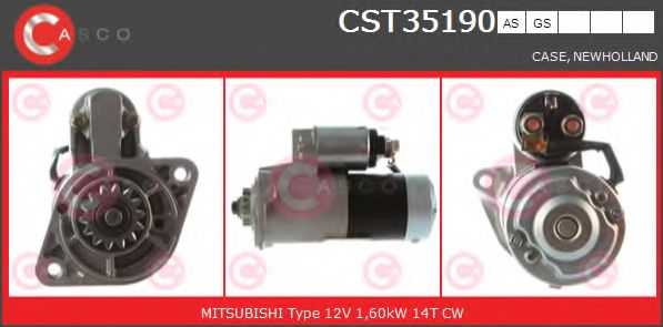 Стартер CASCO CST35190GS
