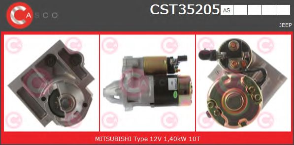 Стартер CASCO CST35205AS