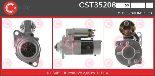 Стартер CASCO CST35208GS