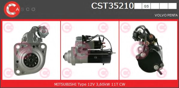 Стартер CASCO CST35210GS