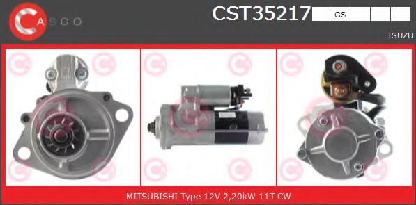 Стартер CASCO CST35217GS