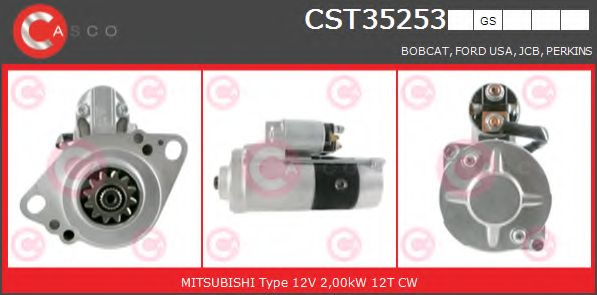 Стартер CASCO CST35253GS