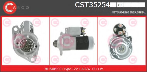 Стартер CASCO CST35254GS