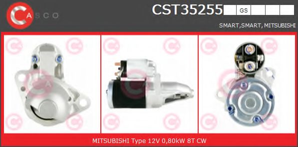 Стартер CASCO CST35255GS