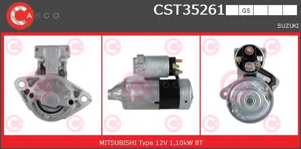 Стартер CASCO CST35261GS