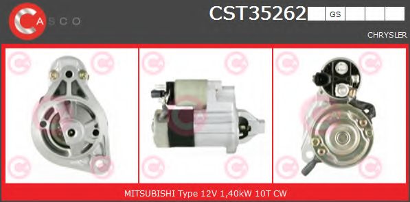 Стартер CASCO CST35262GS