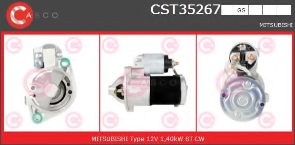 Стартер CASCO CST35267GS