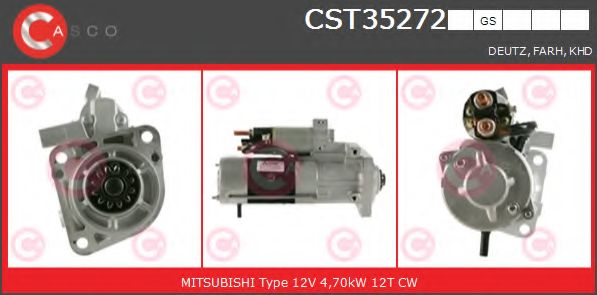 Стартер CASCO CST35272GS