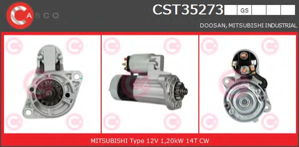 Стартер CASCO CST35273GS