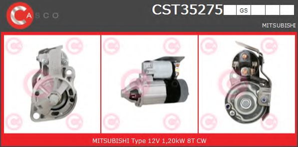 Стартер CASCO CST35275GS