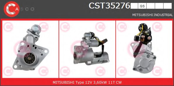 Стартер CASCO CST35276GS