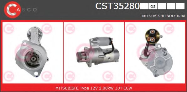 Стартер CASCO CST35280GS