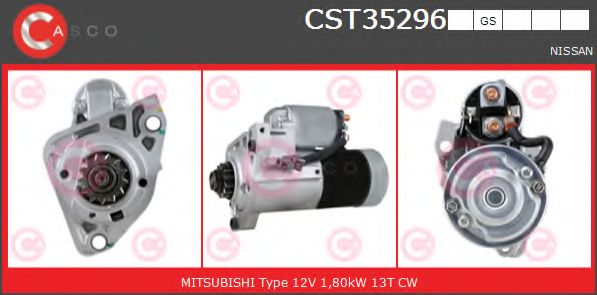 Стартер CASCO CST35296GS
