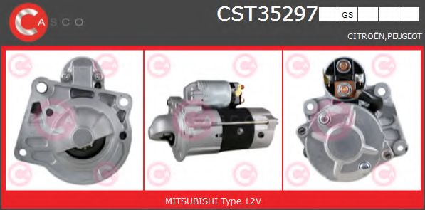 Стартер CASCO CST35297GS