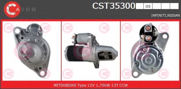 Стартер CASCO CST35300GS