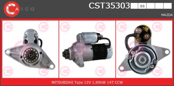 Стартер CASCO CST35303GS