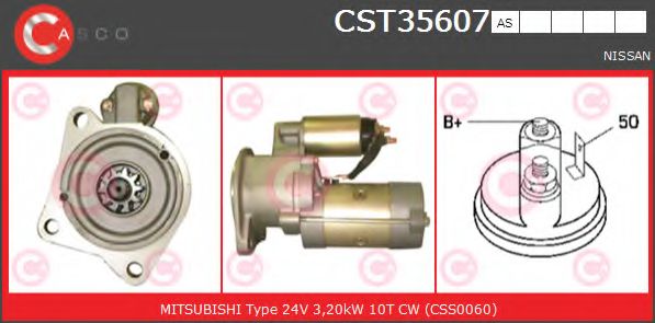 Стартер CASCO CST35607AS