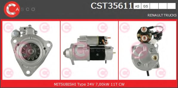 Стартер CASCO CST35611GS